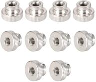 uxcell knurled collar nickel plating hardware in nails, screws & fasteners logo