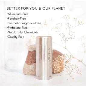 img 3 attached to 🌿 NONIKO Reusable Stainless Steel Container + Natural Aluminum Free Deodorant - Drift (Green Mandarin - Sensitive Formula): Paraben Free, Cruelty Free Solution