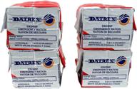 🥫 datrex emergency survival food ration bars - 2400 calorie (pack of 10), 120 bars логотип