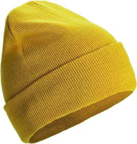 img 4 attached to SAFERIN Unisex Knit Beanie Hat: Stay Warm with 1 & 2 Pack Cuffed Beanies for Men & Women - Ideal Winter Hat for Skiing