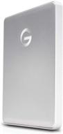 💿 g-технолоджи g-drive мобильный usb-c 2тб (usb 3.1) серебристый портативный внешний жесткий диск - модель 0g10339 логотип