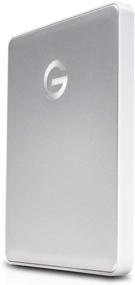 img 4 attached to 💿 G-Технолоджи G-DRIVE Мобильный USB-C 2ТБ (USB 3.1) Серебристый Портативный Внешний Жесткий Диск - Модель 0G10339