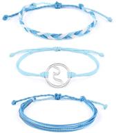 stylish and adjustable sunsh handmade bracelets: perfect for women's friendship jewelry logo