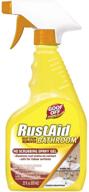 💪 powerful and reliable: goof off esx20005 22 oz. rustaid bathroom rust stain remover logo