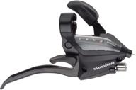 shimano ef500 7-speed right brake/shift lever in black - model 586259 logo