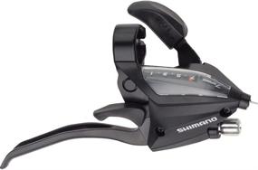 img 2 attached to Shimano EF500 7-Speed Right Brake/Shift Lever in Black - Model 586259