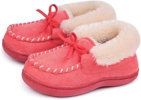 img 4 attached to Туфли MERRIMAC Moccasin Slippers Crayola для мальчиков для активного отдыха на свежем воздухе.