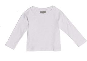 img 1 attached to Khanomak Crewneck Baseball White_10 11Yrs Girls' Clothing