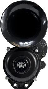 img 3 attached to 📢 Hella 013410011 Black 12/24V Air BX Horn Kit - 1-Tone