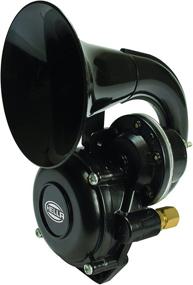 img 4 attached to 📢 Hella 013410011 Black 12/24V Air BX Horn Kit - 1-Tone