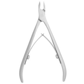 img 3 attached to 🔪 STALEKS PRO SMART 10 NS-10-3 Cuticle Nippers 1/4 Jaw 0.12 Inch 3mm: Handmade in Europe for Professionals with Blade Protector