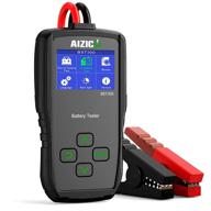 aizico car battery tester - 12v 24v load tester, 100-2000 cca automotive alternator tester, digital auto battery analyzer for car truck motorcycle atv suv boat yacht logo