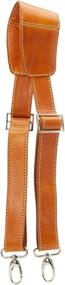 img 1 attached to Floto Luggage Leather Super Orange Travel Accessories for Luggage Straps