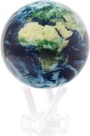 4.5 inch mova globe - earth clouds logo