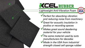 img 1 attached to 🔊 Enhanced Vibration Acoustic Power Transmission Solutions with XCEL Lightweight Rubber