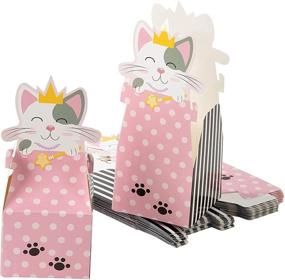 img 4 attached to Cat Party Favor Boxes Princess