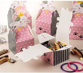 img 2 attached to Cat Party Favor Boxes Princess
