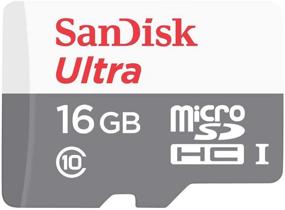 img 3 attached to SanDisk Ultra 16GB 80MB/s UHS-I Class 10 microSDHC Card (SDSQUNS-016G-GN3MN)