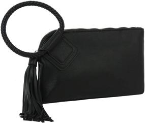 img 3 attached to 👛 Stylish Leather Clutch Wristlet: A Must-Have Evening Wallet for Women's Handbags & Wallets