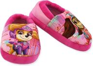 patrol chase marshall toddler slippers boys' shoes : slippers logo