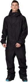 img 4 attached to RIUIYELE Jumpsuits Coveralls Waterproof Snowsuits Outdoor Recreation in Outdoor Clothing