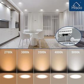 img 3 attached to 💡 Certified Hisoo Fixtures with Recessed Lighting