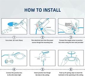 img 1 attached to 💡 Certified Hisoo Fixtures with Recessed Lighting