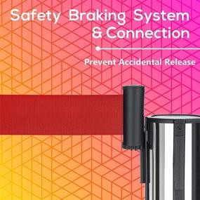 img 1 attached to 🚧 Crowd Control Stanchion Belts – Enhancing Occupational Health & Safety with Quality Products