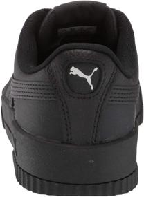 img 2 attached to PUMA Carina Girls Sneaker White Black Boys' Shoes