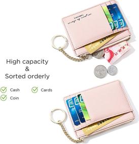 img 2 attached to 💼 Slim Wallet Keychain: Essential Men's Accessories for Credit Cards and Keys