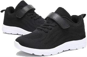 img 2 attached to 👟 HengBai Lightweight Breathable Non Slip Boys' Shoes: Optimized Sneakers