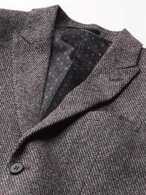 img 1 attached to Isaac Mizrahi Tweed Suit for Boys 👔 in Slim Fit - 2-Piece Set for Sleek Style