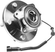 🔧 detroit axle - front wheel hub & bearing assembly replacement for chrysler town & country, dodge grand caravan, volkswagen routan, ram c/v - 1pc set logo