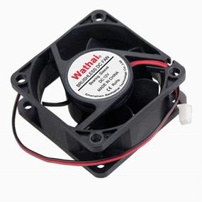 img 1 attached to 🌬️ Wathai 60x60x25mm 12V 2Pin DC 60mm Fan - Brushless Cooling Case Fan