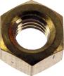 dorman 680 002 brass nut 16 18 logo