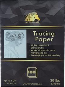 img 3 attached to 🔍 Premium Tracing Paper Pad - Artist Quality - 100 Transparent Sheets - 9x12 - MyArtscape