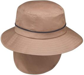 img 3 attached to 🎩 Шляпа Shelton от компании Wallaroo Hat - унисекс, UPF 50+, накидка на шею, готова к приключениям, австралийский дизайн.