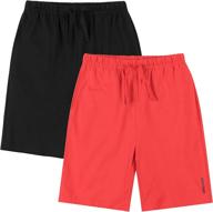 americloud drawstring athletic pockets black x large boys' clothing ~ shorts logo