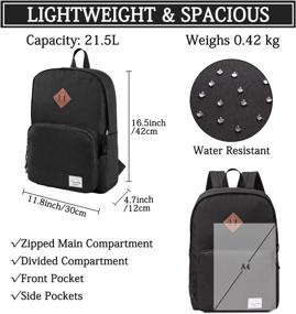 img 2 attached to Школьный рюкзак VASCHY Lightweight Boogbag