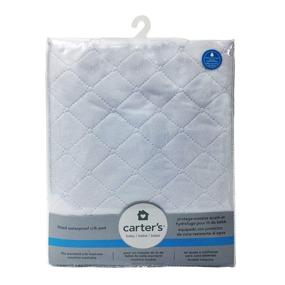 img 1 attached to 🛏️ Carters Waterproof Fitted Crib Mattress Pad and Protector: Ultimate Bedding Solution for Baby Boys and Girls - White