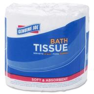 🧻 gjo2550096 genuine joe 2-ply bath tissue rolls - standard quality logo