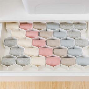 img 3 attached to 🗄️ Dalanpa Honeycomb Drawer Divider Organizer and Separator