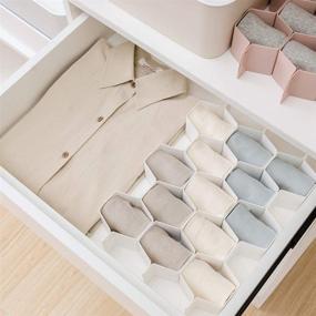 img 2 attached to 🗄️ Dalanpa Honeycomb Drawer Divider Organizer and Separator