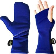 stay comfortable and agile with turtle gloves midweight convertible running gear logo