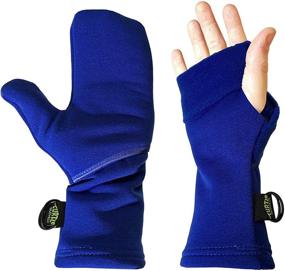 img 4 attached to Stay Comfortable and Agile with Turtle Gloves Midweight Convertible Running Gear