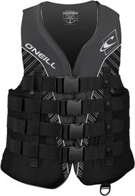 img 1 attached to 👌 Stay Safe and Stylish with O'Neill Wetsuits Men's Superlite USCG Life Vest
