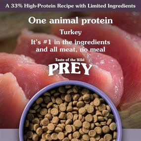 img 1 attached to 🐱 Taste of the Wild PREY Real Meat High Protein Limited Ingredient Dry Cat Food: Premium Grain-Free Recipe Packed with Real Ingredients, Protein, Antioxidants, and Probiotics