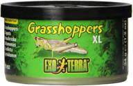 exo terra reptiles grasshoppers 1 2 ounce logo