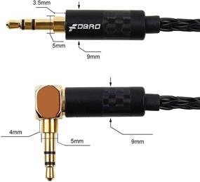 img 2 attached to 🎧 Kmrlim-FDBRO- 3.5 мм мужской аудиокабель, HiFi стерео кабель, совместимый с автомобилями, мобильными телефонами, компьютерами, наушниками, аудиоустройствами и т. д. (3,5 мм (мужской) - 3,5 мм (мужской) черный)