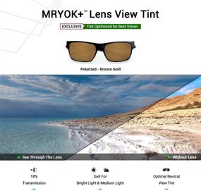 img 1 attached to 🕶️ Polarized Replacement Lenses for Oakley Men's Accessories and Sunglasses, Enhancing Eyewear Accessories